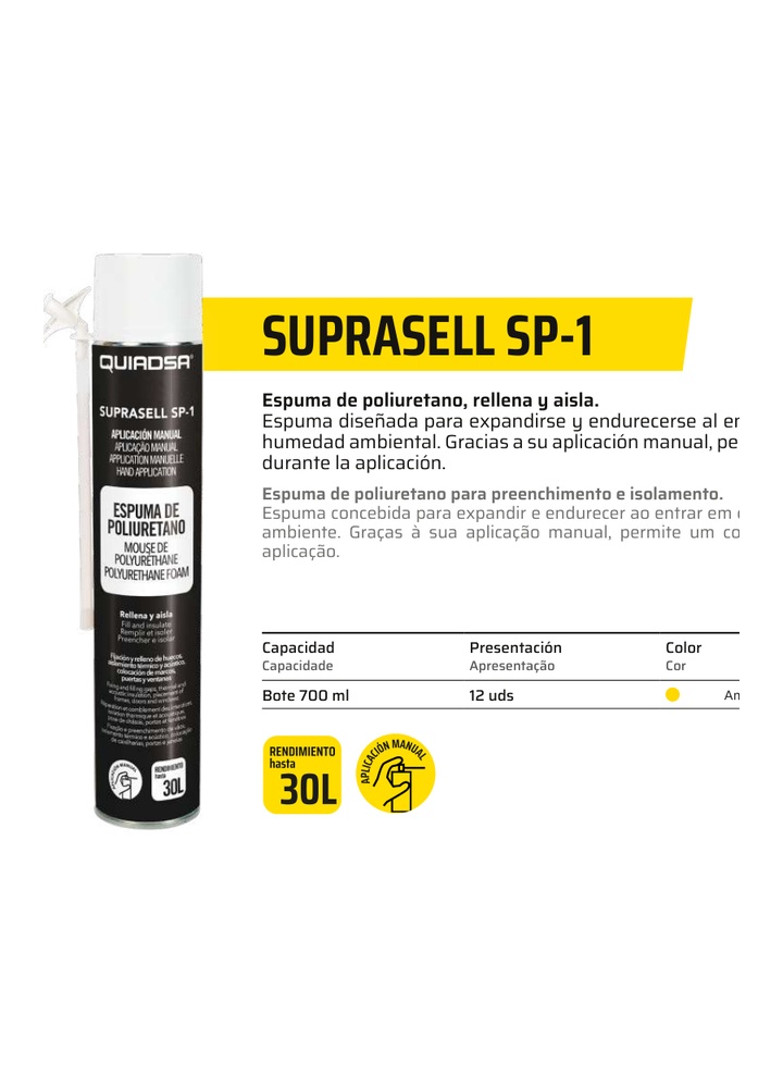 QUIADSA SUPRASELL SP-1 imagen oficial catálogo 2026