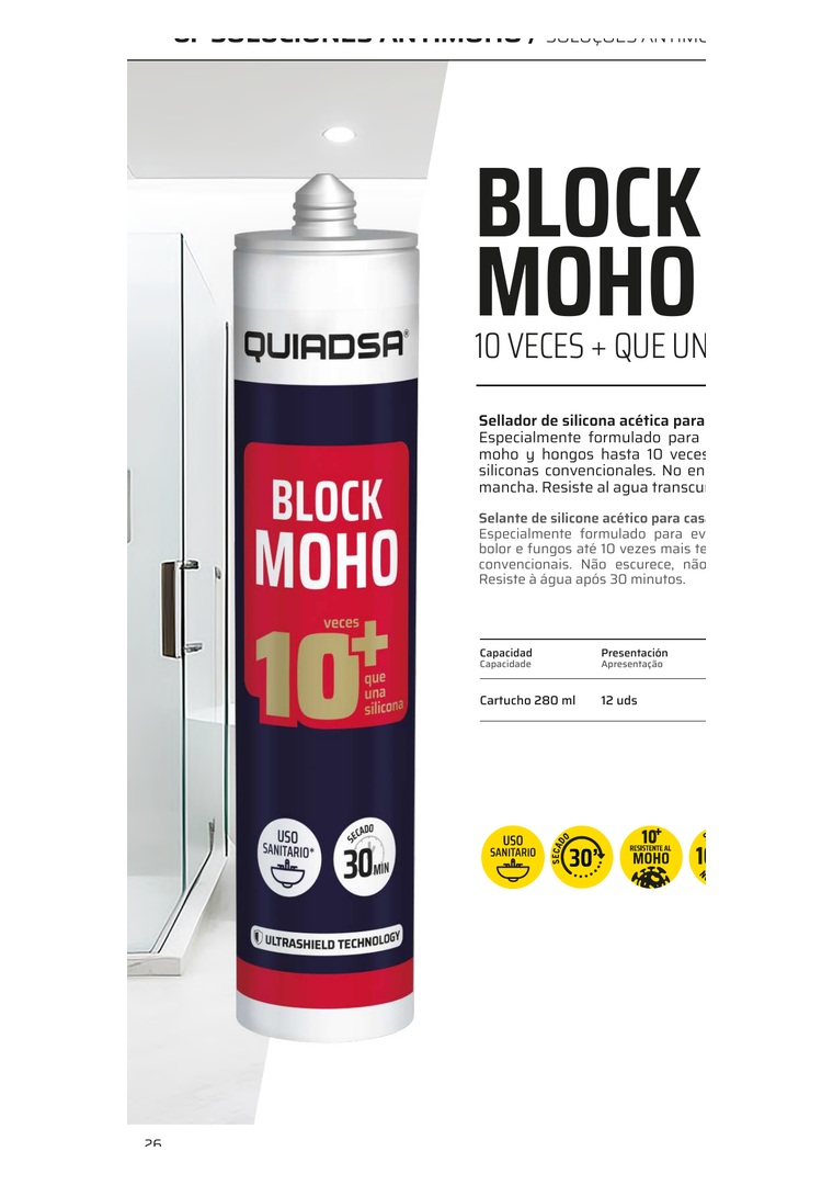 QUIADSA BLOCK MOHO imagen oficial catálogo 2026