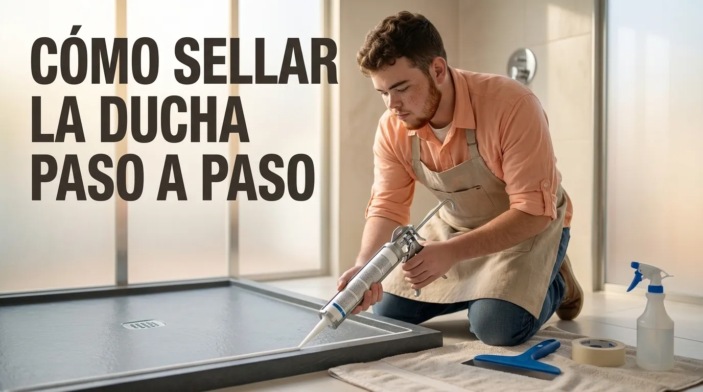 Cómo Sellar la Ducha Paso a Paso con Silicona Tutorial Fácil