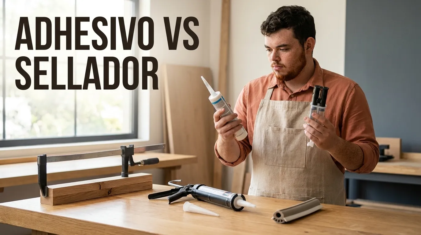 Diferencia entre Adhesivo y Sellador