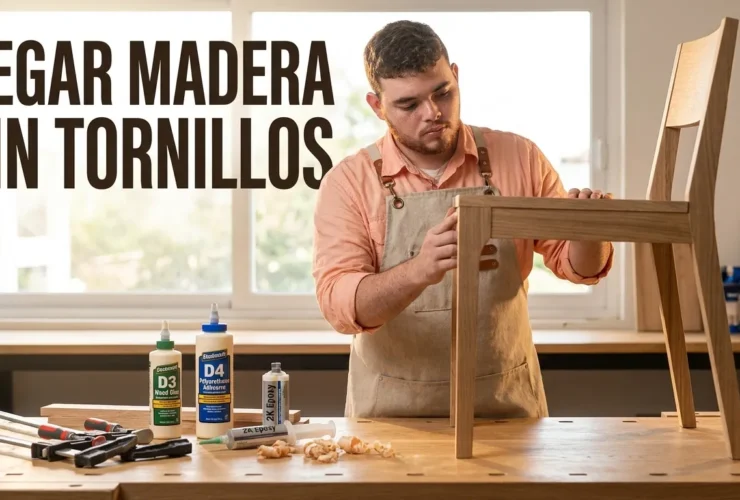 Mejores Adhesivos para Pegar Madera sin Tornillos Guía Completa