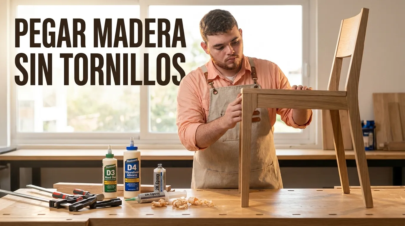 Mejores Adhesivos para Pegar Madera sin Tornillos Guía Completa