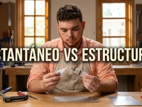 Pegamento Instantáneo vs Pegamento Estructural Diferencias Clave