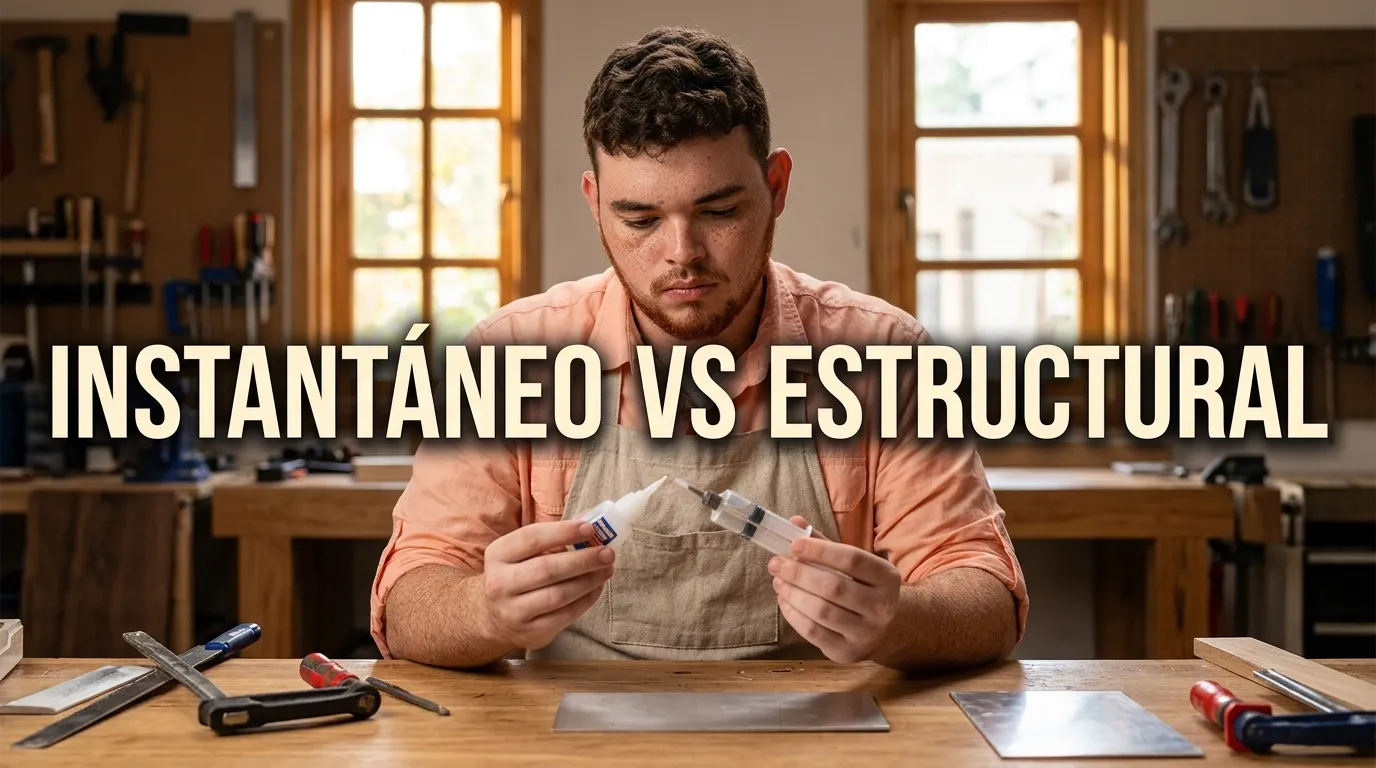 Pegamento Instantáneo vs Pegamento Estructural Diferencias Clave