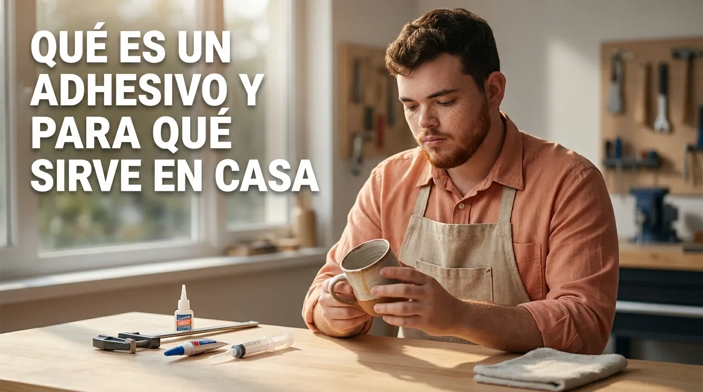 Qué Es un Adhesivo y Para Qué Sirve en Casa