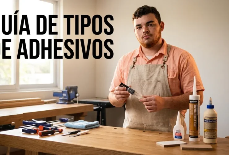 Tipos de Adhesivos que Existen y Cuándo Usar Cada Uno